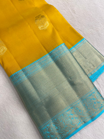 Pure Kanjeevaram silk mark certified saree