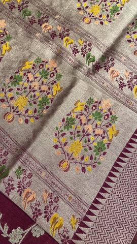 Premium Semi Mashru Silk Saree✨