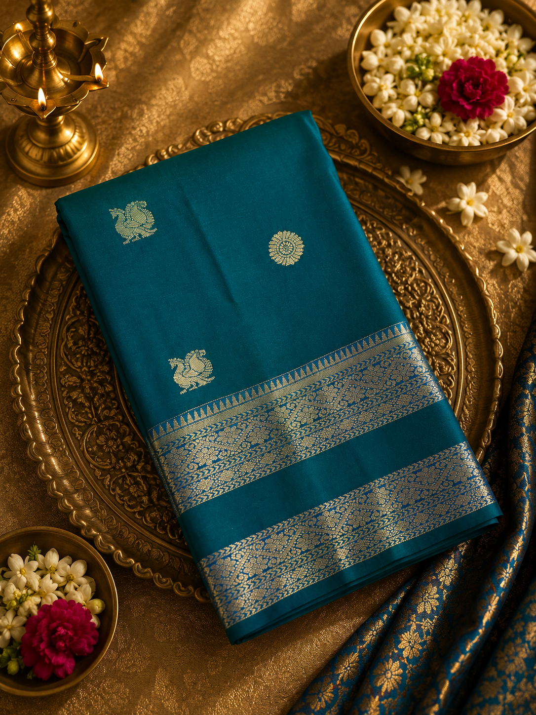Premium Semi Kanchipuram Silk Saree