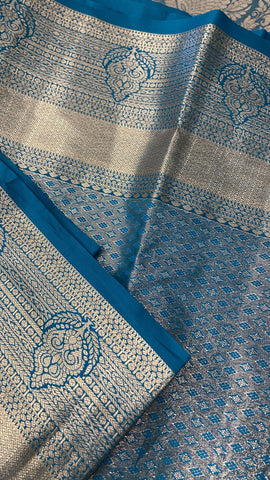 Bridal Semi Tissue Silk Saree