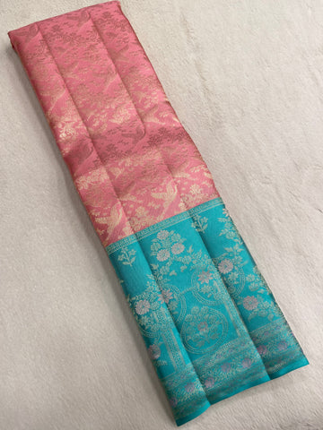 Pure Zari Handloom Kanjeevaram Silk Mark Certified Saree