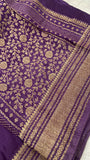 Premium Crepe Silk Sare - 902353