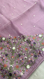 Premium Soft Organza Saree With Embroidery - 901991