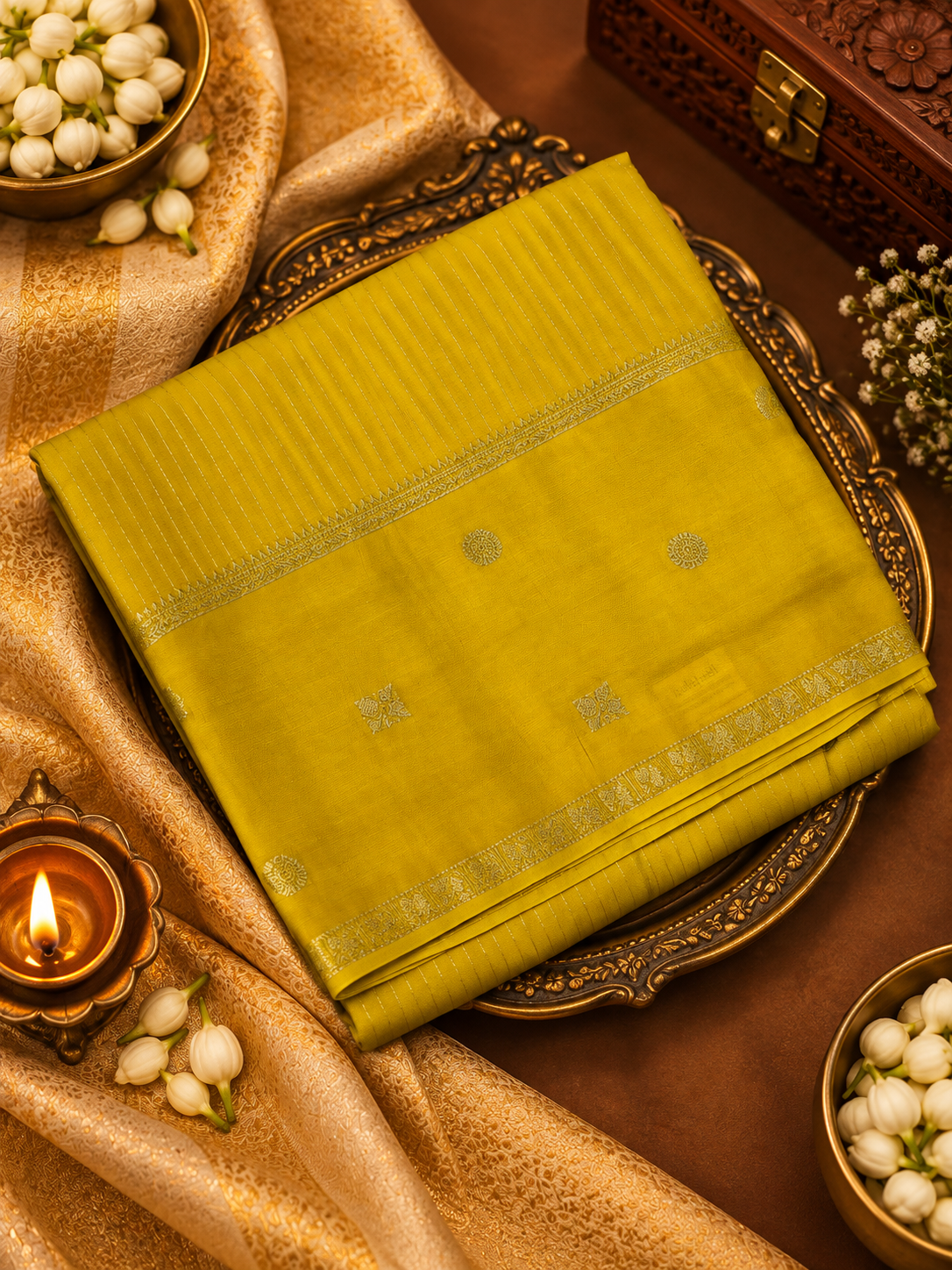 Premium Crepe Silk Saree - 902051
