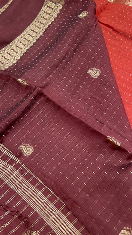 Premium Semi Chanderi Saree
