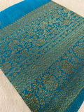 Premium Crush Georgette Saree