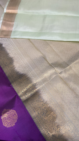 Pure Kanjeevaram silk mark certified saree