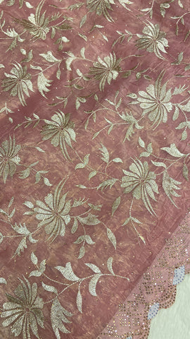 Pure Crush Organza Saree🌸