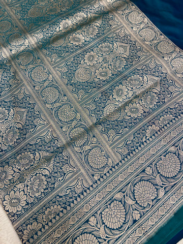 Premium Banarasi Crape Satin Silk Saree