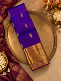 Pure 1G zari handloom Kanjeevaram Silk Saree- Silk mark certified- PS2346