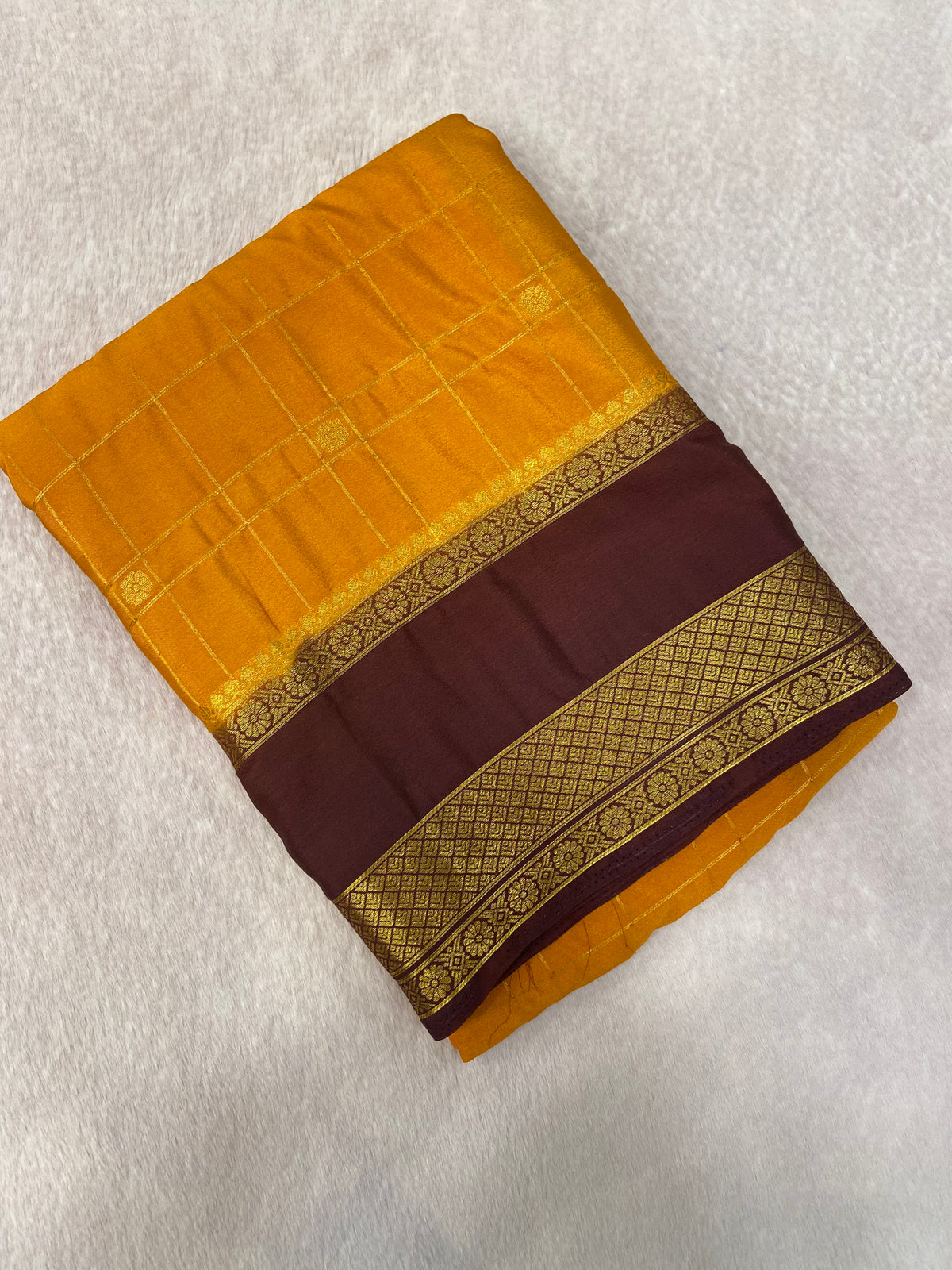 Premium Semi Mysore Silk Saree