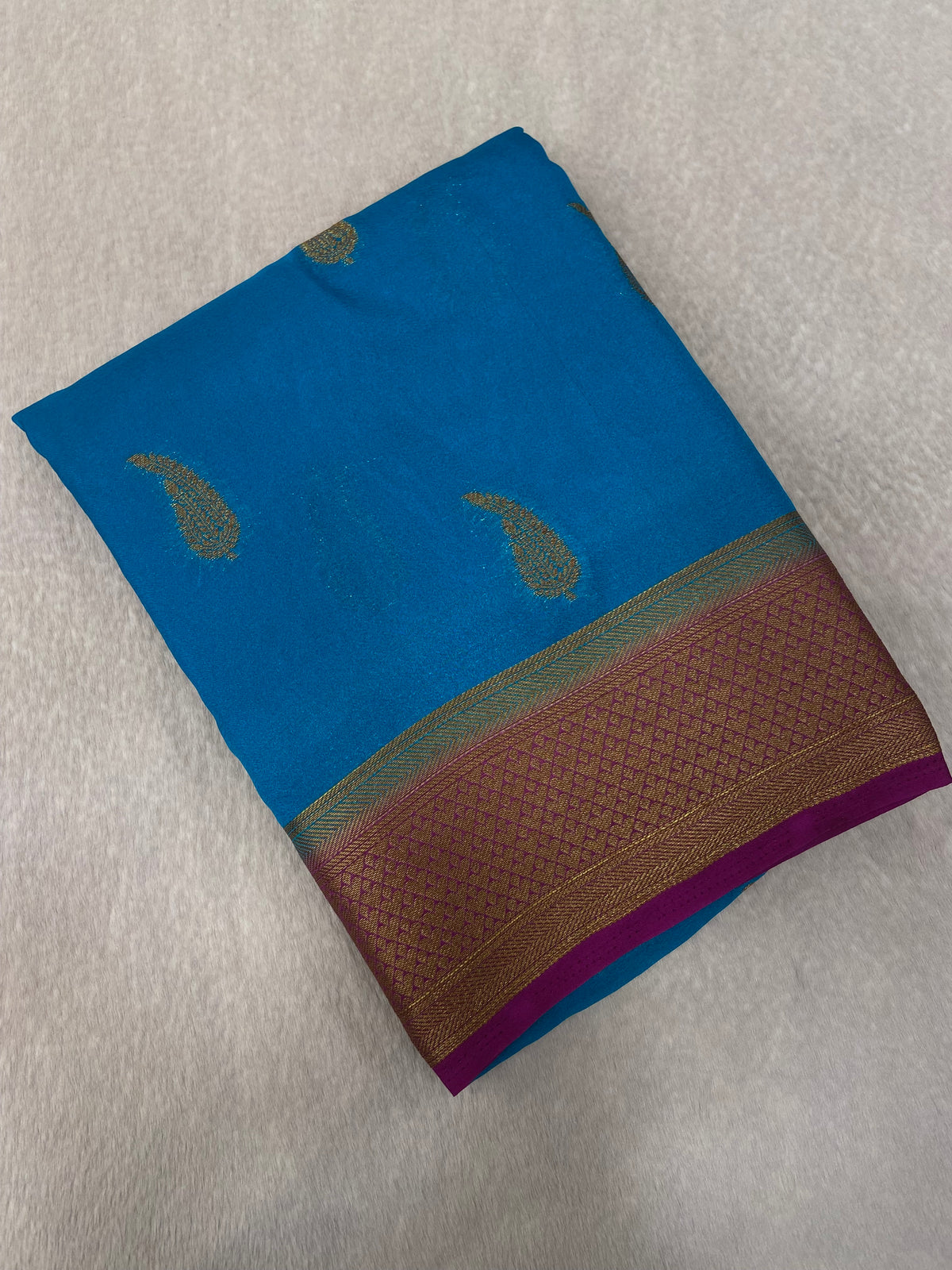 Crepe Viscose Silk Saree