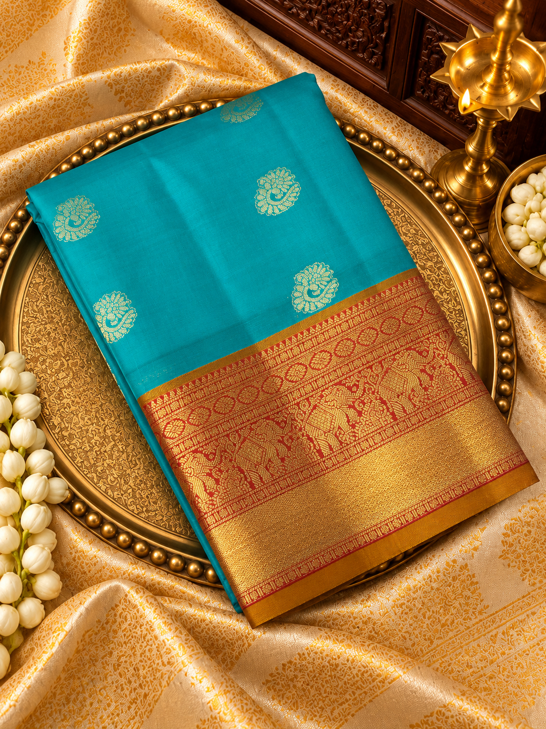 Pure Mix Kanjeevaram Silk Saree - 902847