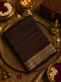 Premium semi mysore crepe silk saree