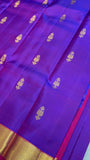 Pure 1G zari handloom Kanjeevaram Silk Saree- Silk mark certified- PS2346