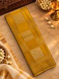 Pure Chinnon crepe Saree- 902541 Yellow