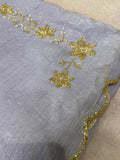 Premium Crush Organza Saree - 902613
