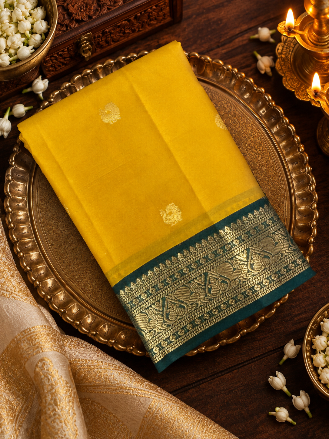 Pure Kanjeevaram Silk Saree-PS2325
