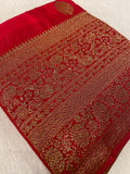 Premium Crush Georgette Saree💗