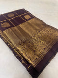 Pure Handloom Kanjeevaram Silk Mark Certified Saree