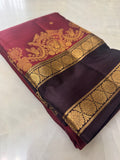 Pure Kanjeevaram Silk Saree- Silk mark certified