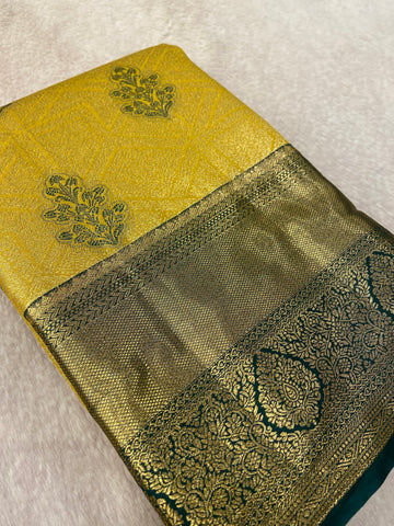 Bridal Semi Tissue Silk Saree