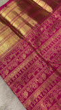 Premium Bridal Semi Kanchipuram Silk Saree - 902785