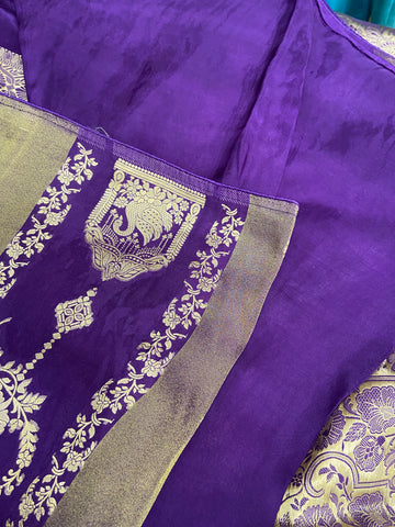 Pure Chinnon Saree