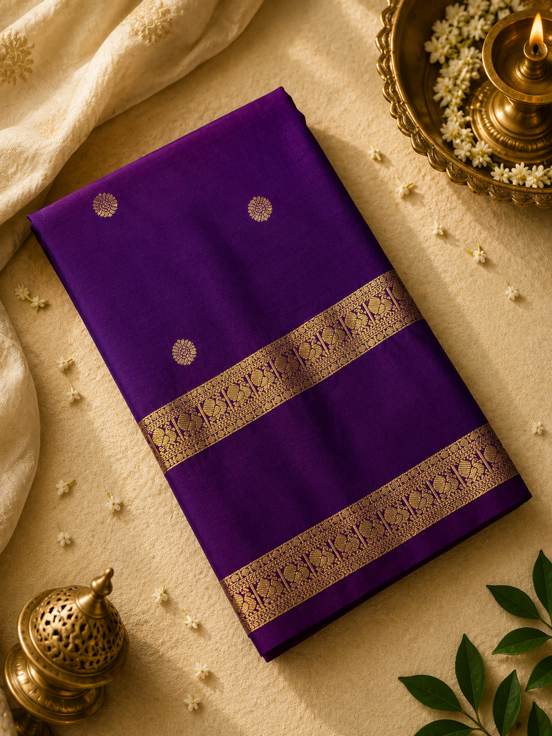 Premium Semi Kanchipuram Silk Saree