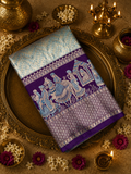 Bridal Semi Tissue Silk Saree