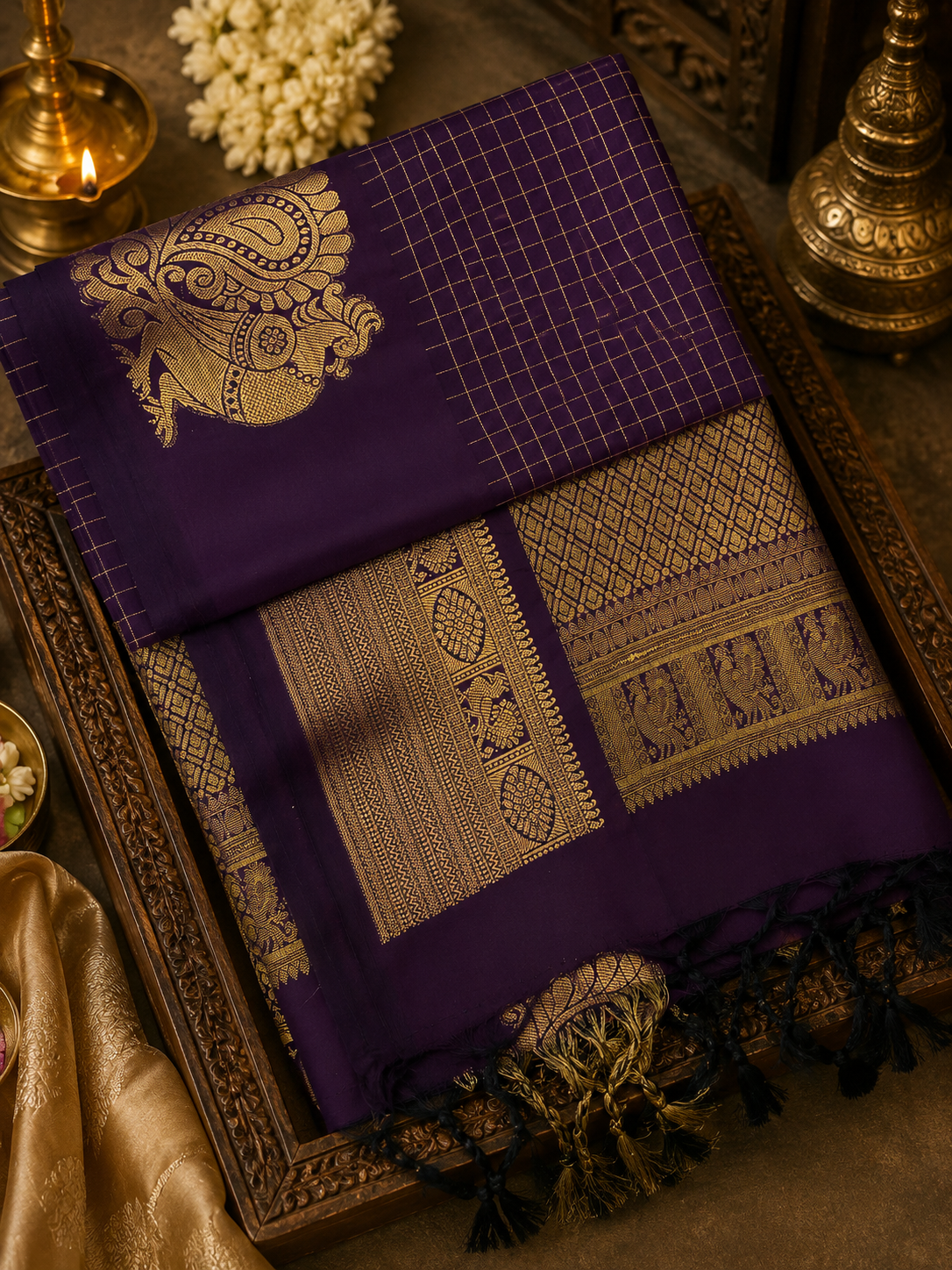 Premium Mini Kanchi Soft Silk Saree