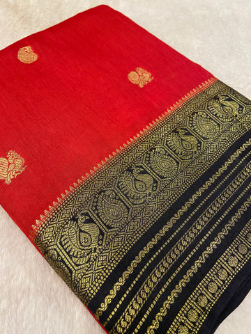 Premium Viscose Crepe Saree