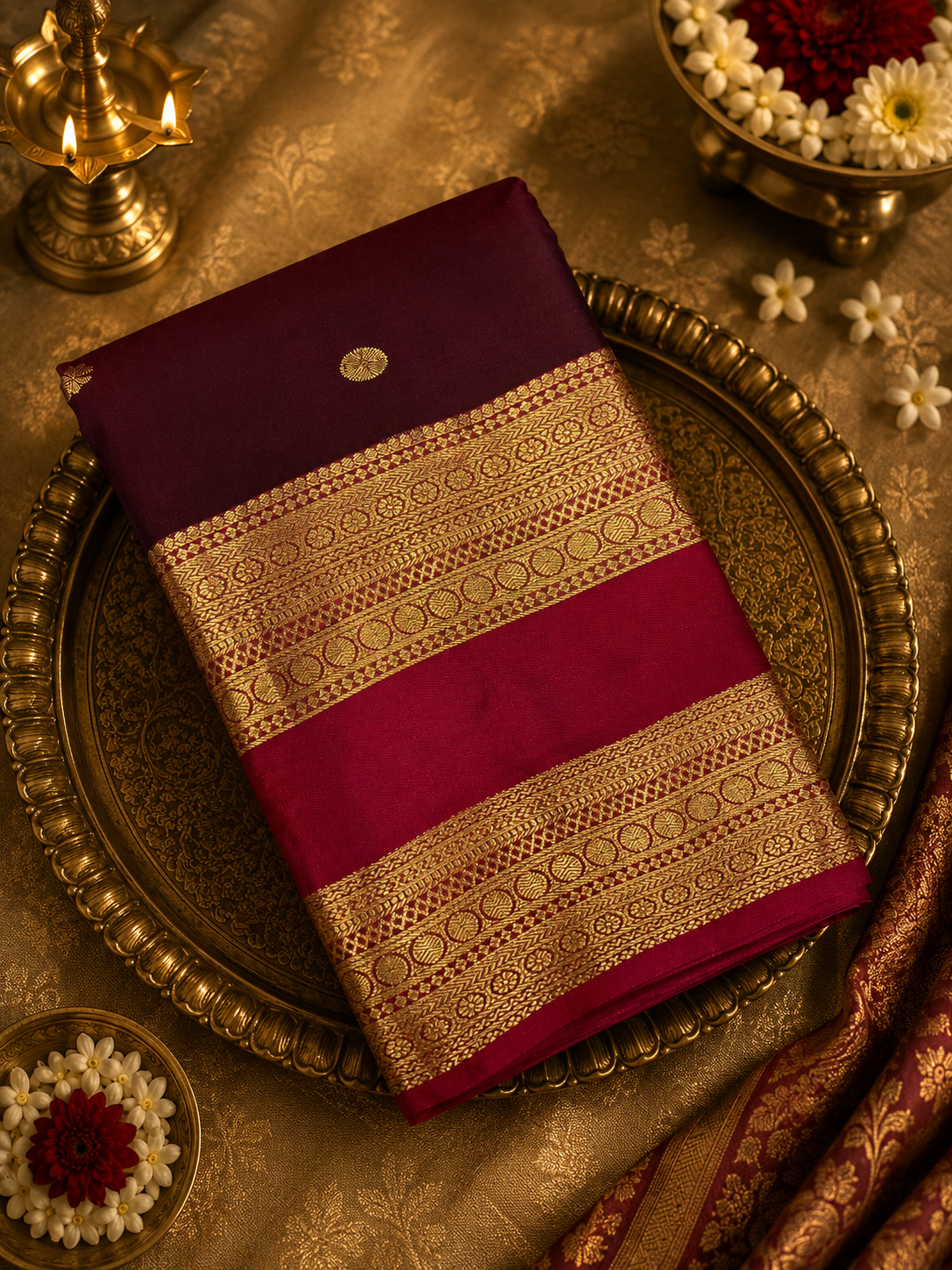 Premium Semi Kanchipuram Silk Saree