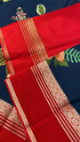 Pure Mix Printed Mysore Crepe Silk Saree
