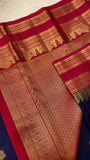 Pure Kanjeevaram Silk Saree- Silk Mark Certified