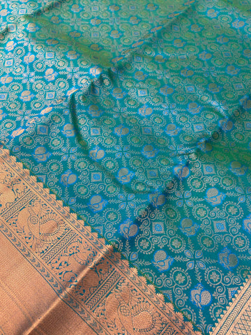 Pure Handloom Kanjeevaram Silk Mark Certified Saree