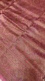 Pure mix crepe silk saree