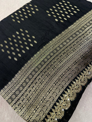Pure Chinnon Saree