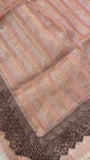 Premium Soft Tassar Tissue Saree -902584