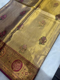 Pure Kanjeevaram Silk mark Certified Saree- PGLD