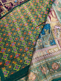 Premium Banarasi Crepe Kalamkari Saree