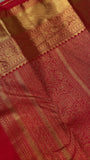 Half Mix Kanjeevaram Silk Saree