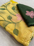 Chiffon Embroidery Saree