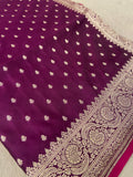 Pure Crepe Satin Silk Saree