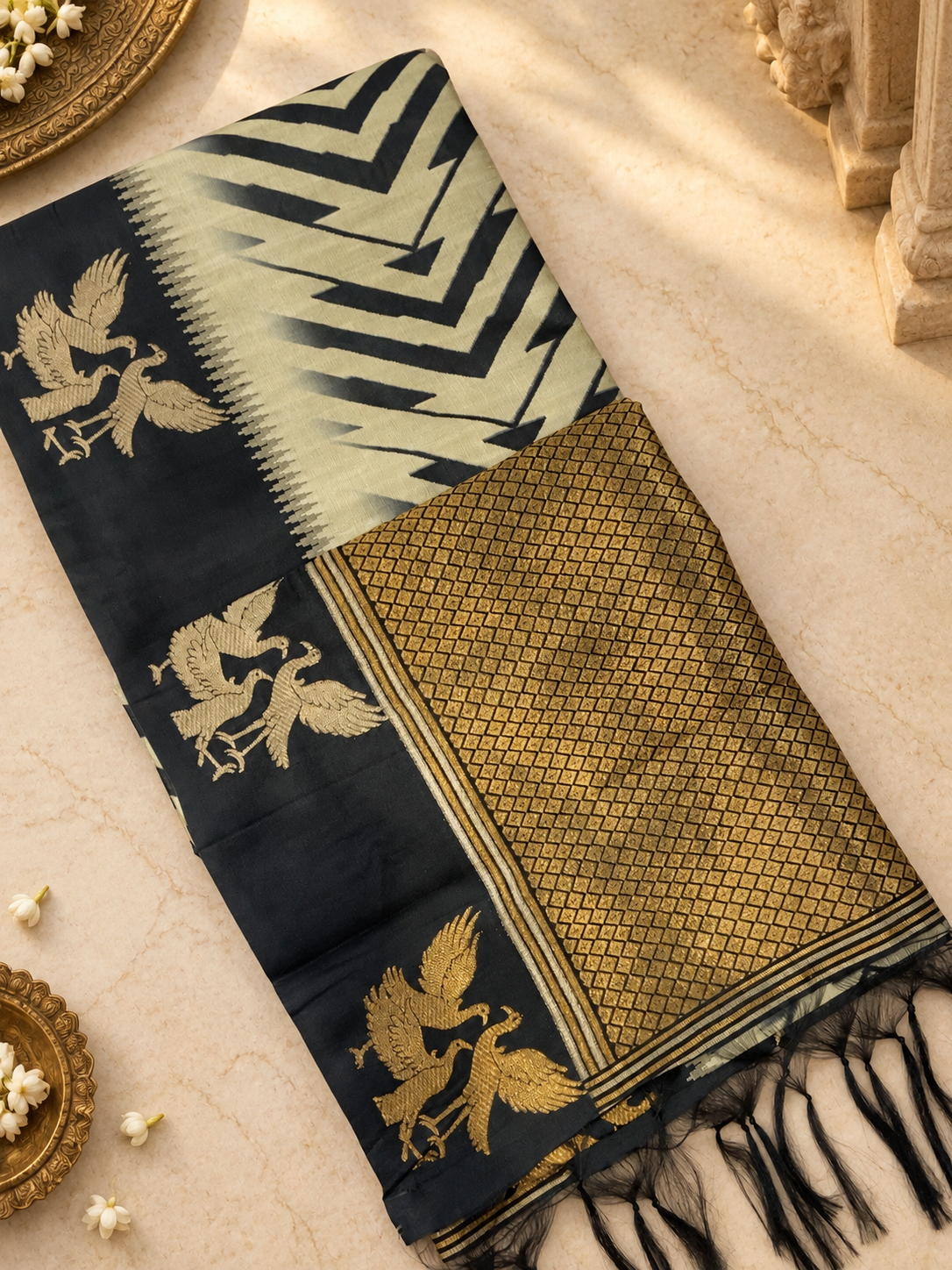 Premium Soft Tassar Saree
