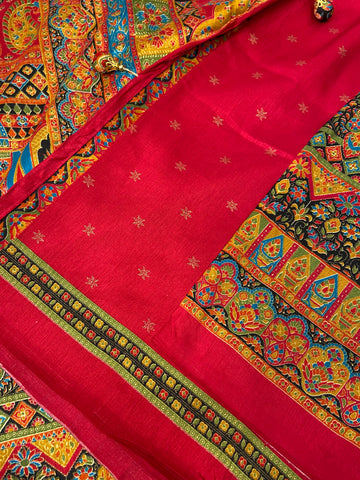 Premium Pashmina Silk Saree