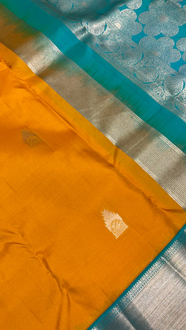 Pure Kanjeevaram silk mark certified saree