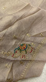 Premium Crush Organza Saree - 902658