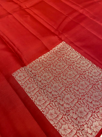 Half mix Kanjeevaram silk saree