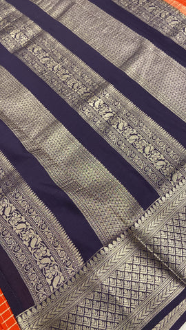 Pure Mix Crepe Mysore Silke Saree ✨
